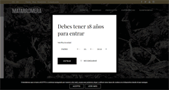 Desktop Screenshot of matarromera.es